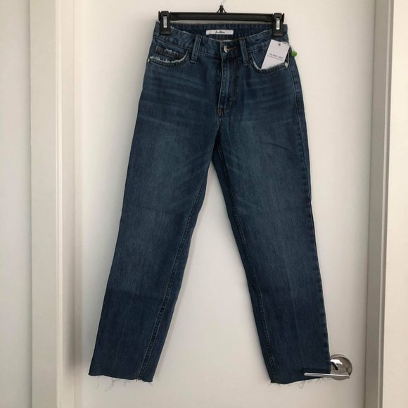 Sam Edelman Mary Jane High Rise Straight Crop Jean - Picture 3 of 10